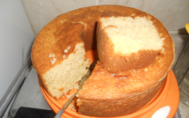 Bolo fofo de tapioca