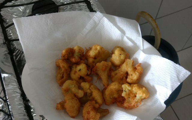 Couve-flor à milanesa