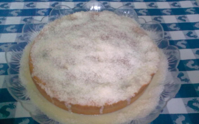 Bolo super macio para o lanche