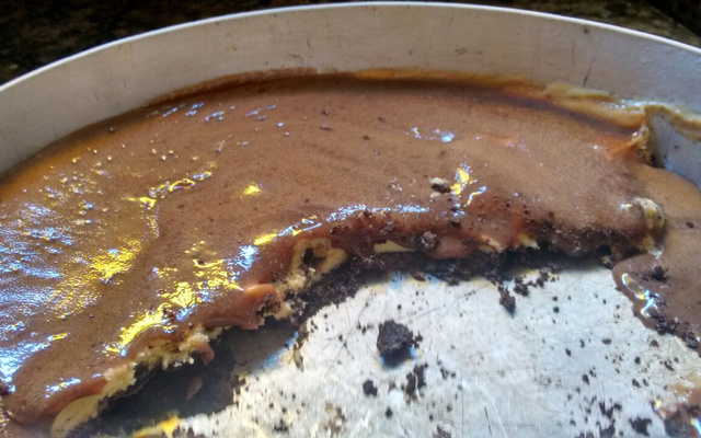 Torta gelada de mousse