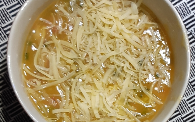 Caldo de mandioquinha