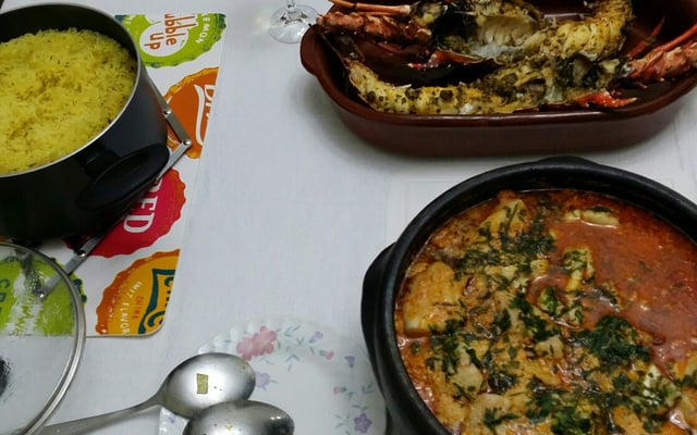 Caldeirada de frutos do mar