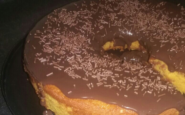 Bolo de cenoura fofinho