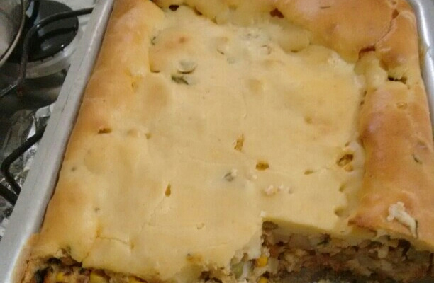 Torta salgada fofinha