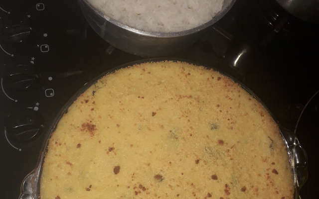 Escondidinho de carne aranha desfiada