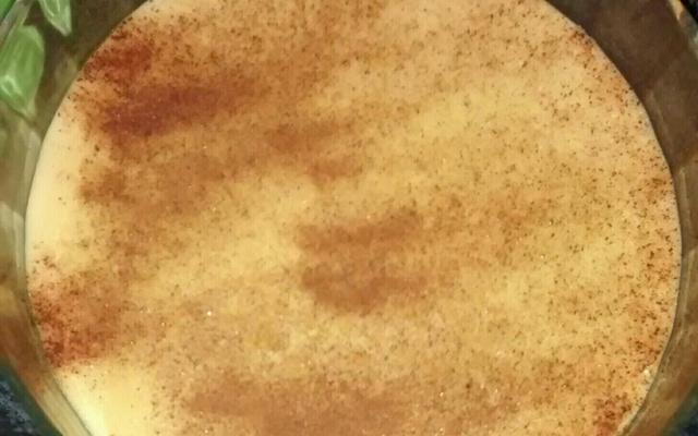 Curau de milho de latinha