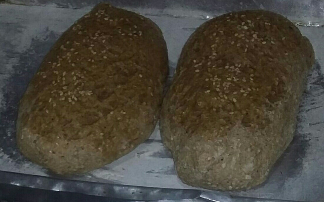 Pão integral do Noé com aveia e linhaça