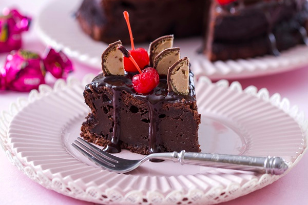 Torta Fondant de Chocolate