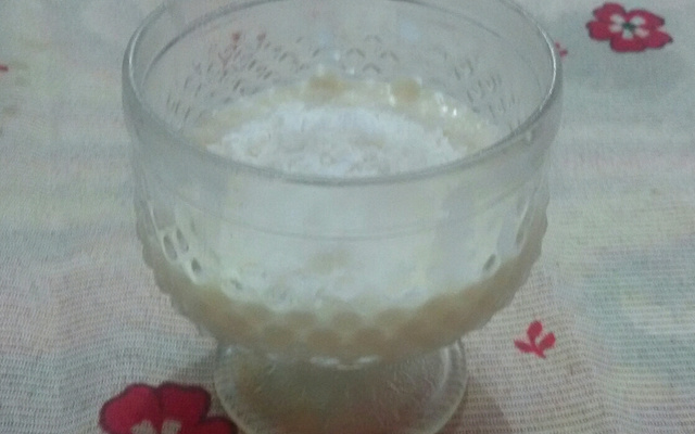 Mousse de coco deliciosa