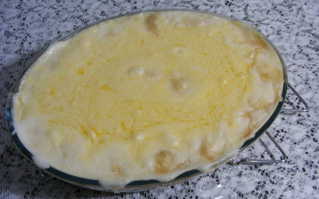 Escondidinho de carne seca com requeijão