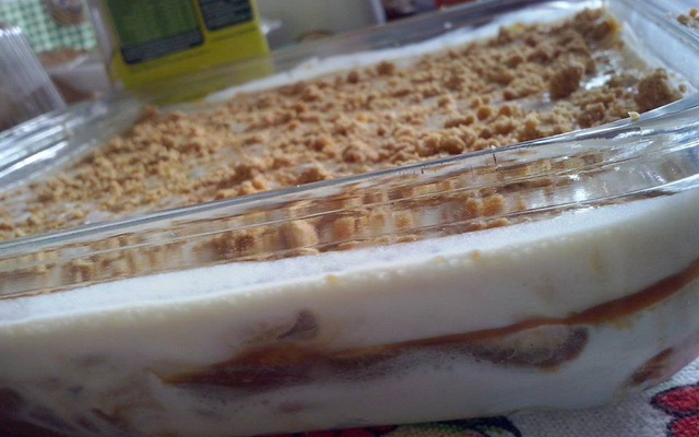 Pavê de doce de leite - prático