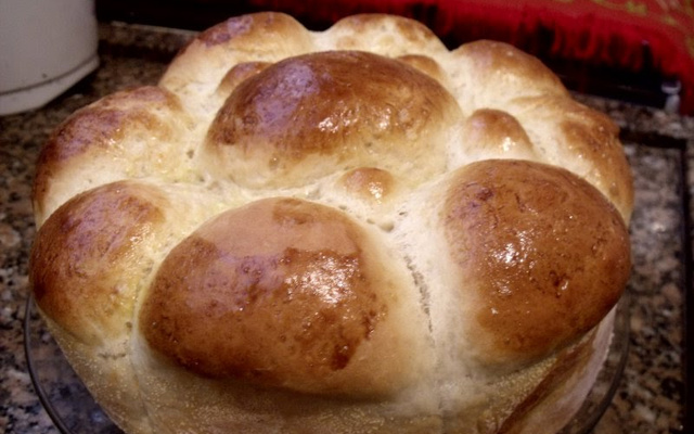 Pão sem ovo e sem leite