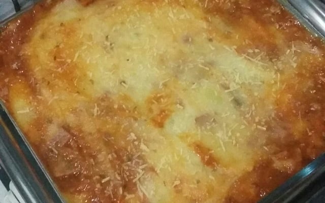 Escondidinho de calabresa
