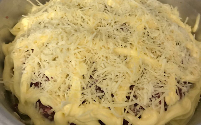 Bolo de carne moída assado da Nanni