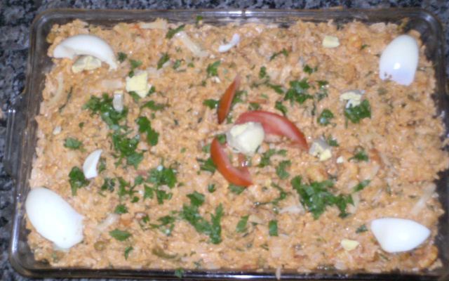 Risoto de camarão à minha moda