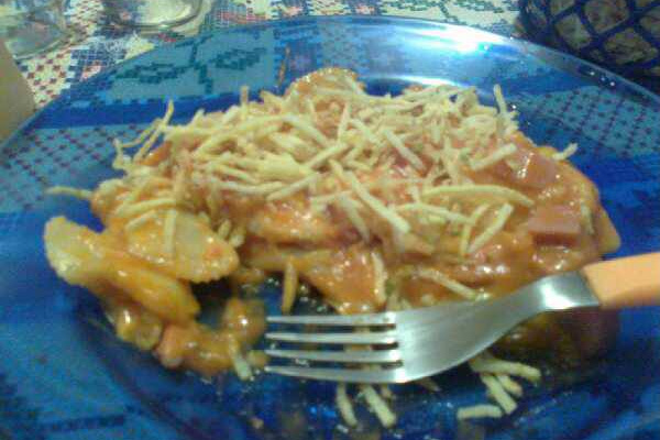 Macarrão fácil e prático