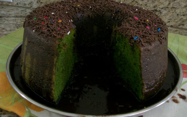 Bolo de espinafre