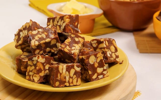 Pé de moleque cremoso