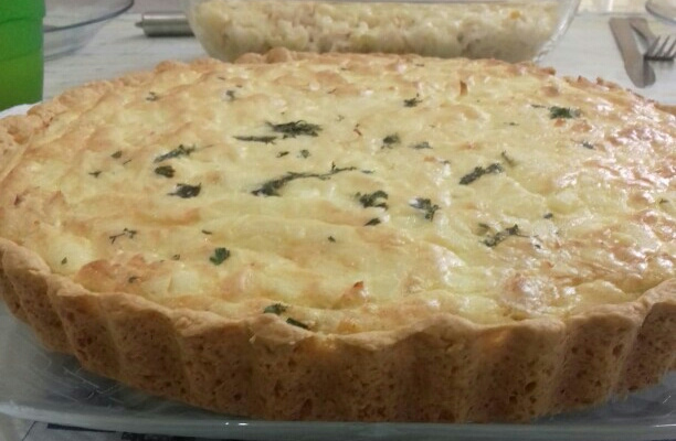 Quiche de frango (super leve e saboroso )