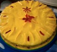 Bolo mousse de manga