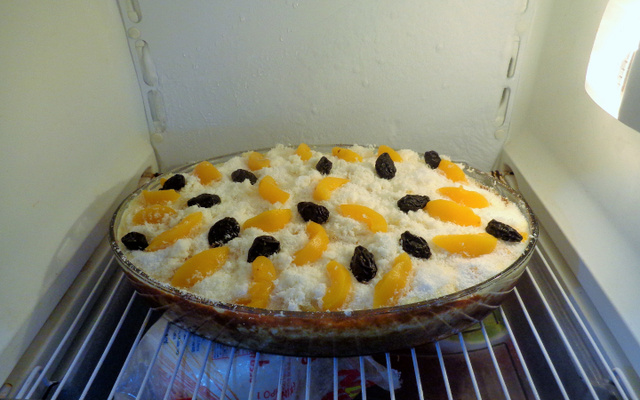 Torta com pão-de-ló