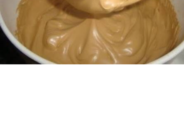 Café cremoso meia receita