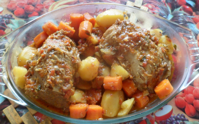 Lagarto com cerveja preta