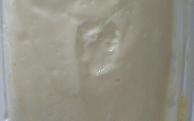 Creme de abacaxi com kefir