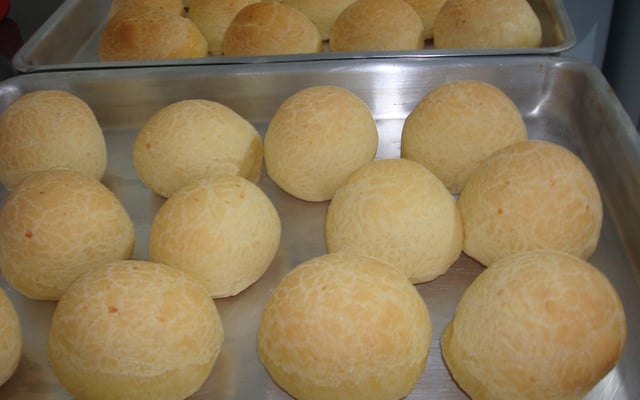 Pão de queijo saboroso