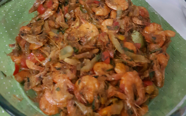 Camarão frito especial