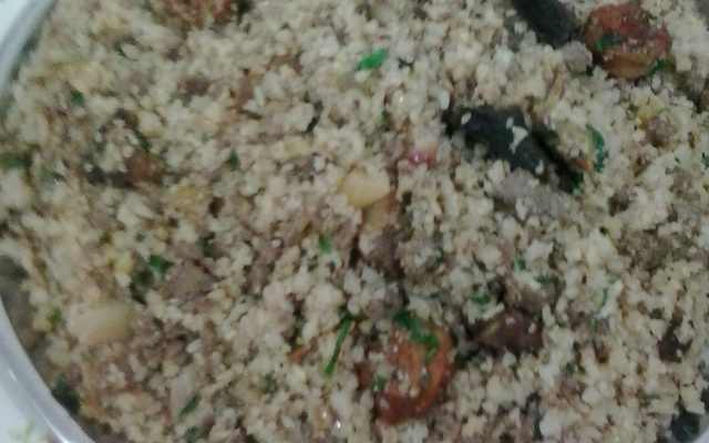 Paçoca de pinhão da Lê