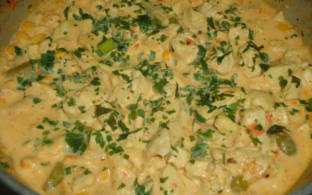 Frango cremoso fácil