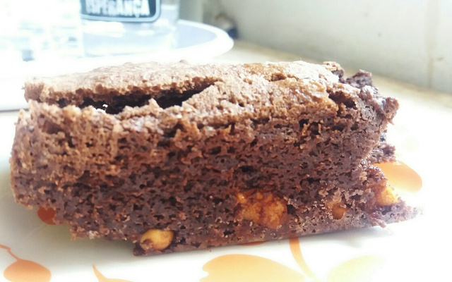 Tradicional brownie americano