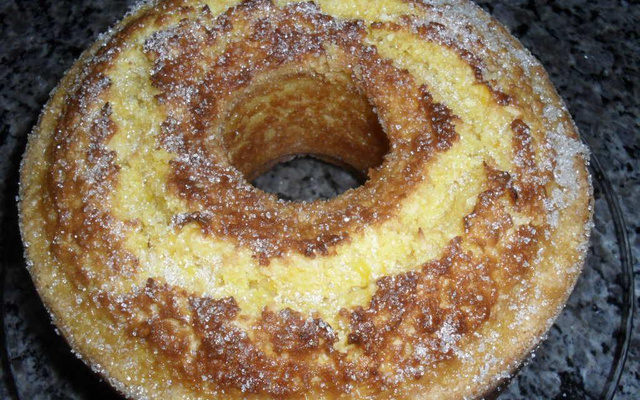 Bolo de milho prático