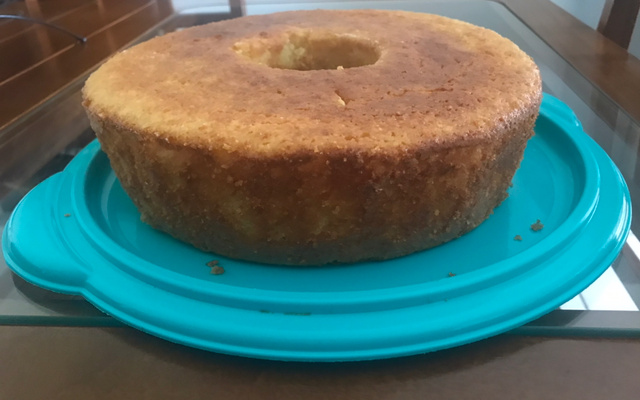 Bolo de farinha de milho