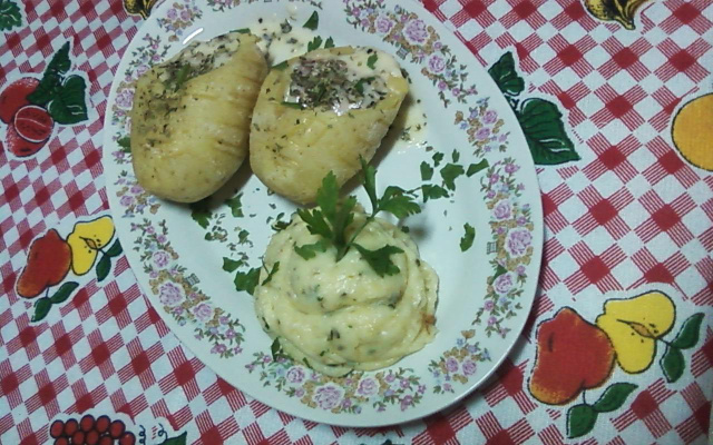 Batatas Recheadas com Frios