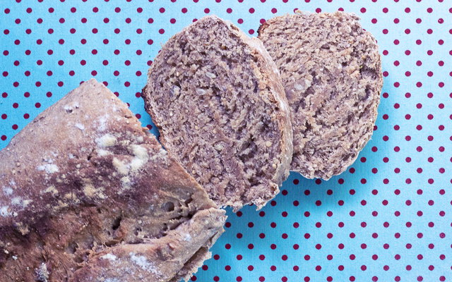 Pão integral 7 grãos (vegan)