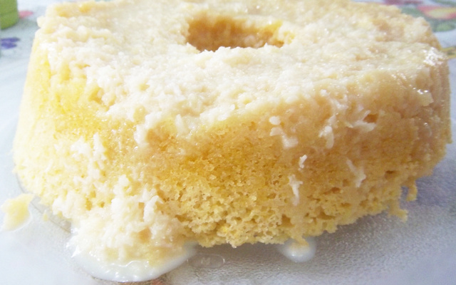 Bolo beijinho de micro-ondas