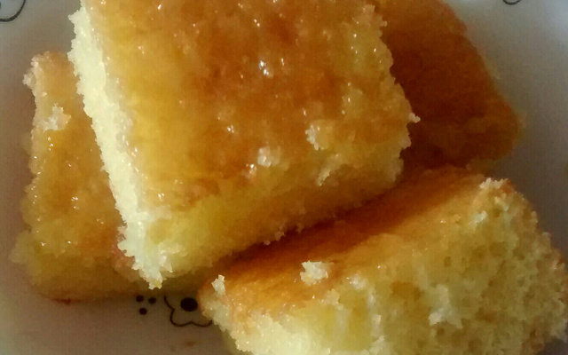 Bolo de laranja molhadinho