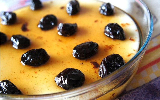 Creme Russo com Ameixa  - Prático e Delicioso