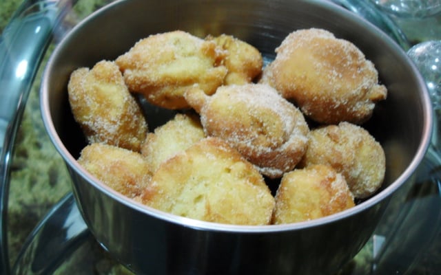 Bolinho de chuva sequinho