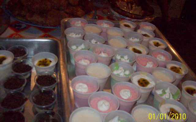 Pudim de morango super fácil