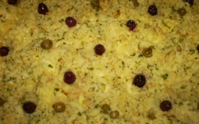 Bacalhau de forno com purê à moda do Antonio