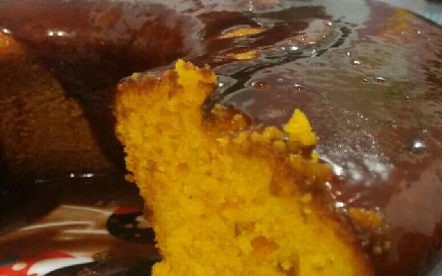 Bolo de cenoura fácil