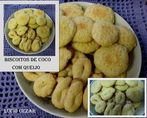 Bolachas de queijo parmesão do Lúcio Cezar