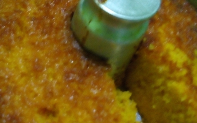 Bolo de milho de liquidificador