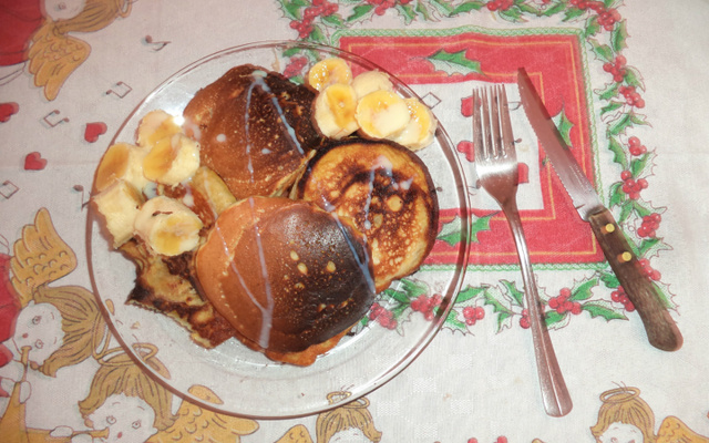 Panquecas Americanas de Banana