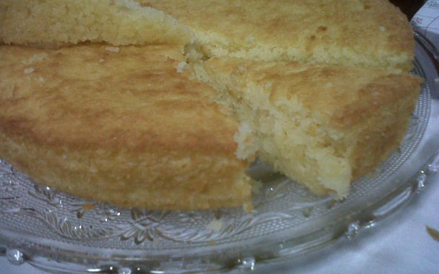 Bolo de aipim com coco sem trabalho