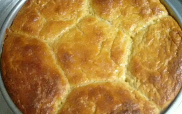 Pão caseiro simples