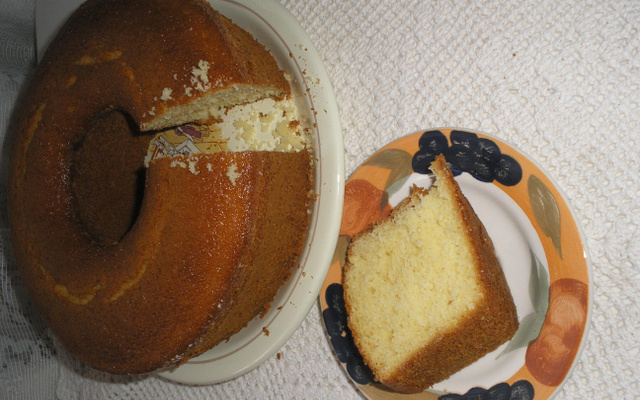 Bolo fofo de laranja